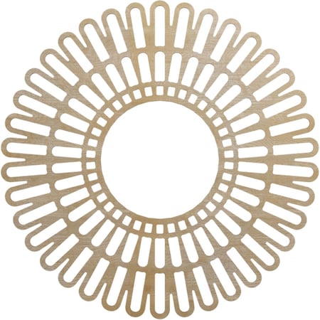 Ekena Millwork Cornelius Wood Fretwork Pierced Ceiling Medallion, Birch, 36"OD x 13 3/8"ID x 3/8"T CMWP36X0375CRBI
